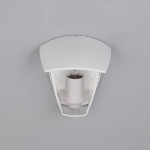 Trio Lighting Buitenwandlamp VENTA, wit, fitting boven, hoogte 24 cm, IP44