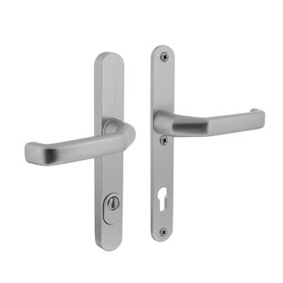 Intersteel Veiligheidsbeslag Dun Skg*** Deurkruk/klink Profielcilinder 92mm Aluminium