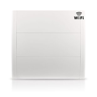 Hjm Spring Gietijzeren Traagheidradiator Met Wifi 1500w Horizontaal Wit