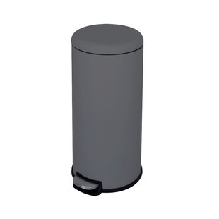 Delinia Pedaalemmer Casual - Staal - Grijs - Diameter35.5xh63.5cm - 28l