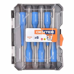 Dexter Precisie Schroevendraaierset - 6-delig