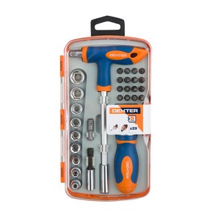 Dexter Schroevendraaierset - 29-delig - Plastic Doos