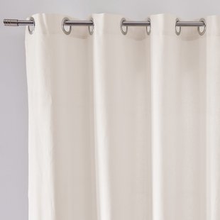 Katoenen gordijn met oogjes Scenario