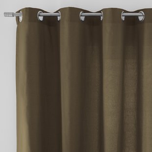 Katoenen gordijn met oogjes Scenario