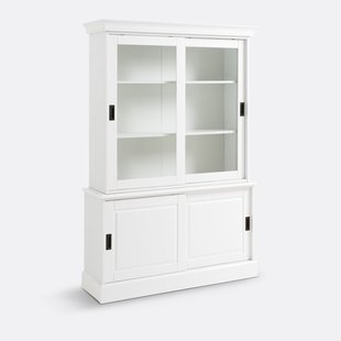 Buffetkast, massief dennenhout en MDF