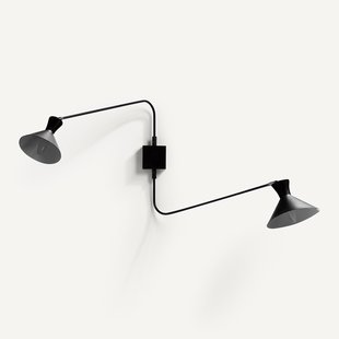 Wandlamp 2 armen, Voltige