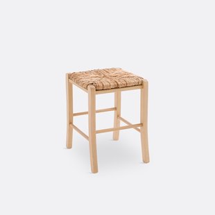 Landelijke kruk in massief beukenhout, Perrine