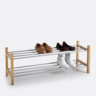 Opbergsysteem voor schoenen Bamboo, 2 planken