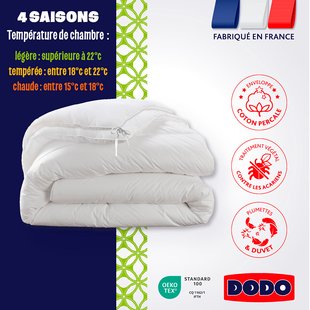 4-seizoenen dekbed - 50% Eendendons