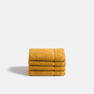 Set van 4 gastendoekjes in badstof 600 g/m², Zavara