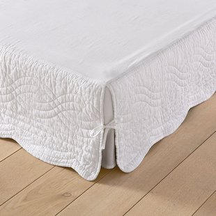 Gematelasseerde bedrand in zuiver katoen, Scenario