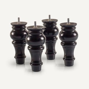 Set van 4 poten voor lattenbodem Wigmore