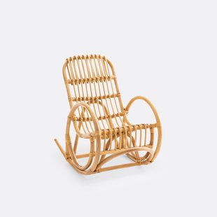 Rocking chair voor kinderen in rotan, Malu