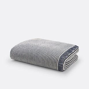 Gestreept badlaken in badstof Malo