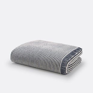 Maxi badlaken in gestreepte badstof Malo