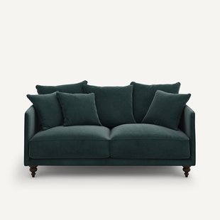 3-zits compacte fluwelen zetel, Lazare