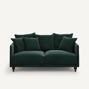 3-zits compacte fluwelen zetel, Lazare