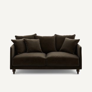 3-zits compacte fluwelen zetel, Lazare