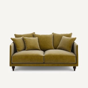 3-zits compacte fluwelen zetel, Lazare