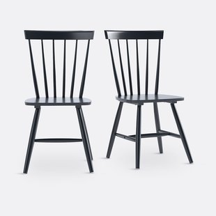 Set van 2 massief hevea lattenstoelen, Jyko