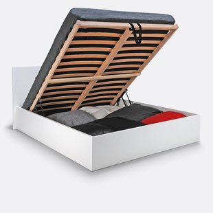 Kofferbed met ophefbare lattenbodem, Cladie