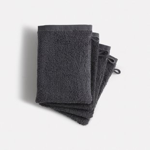 Set van 4 washandjes SCENARIO in badstof