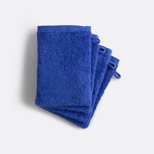 Set van 4 washandjes SCENARIO in badstof