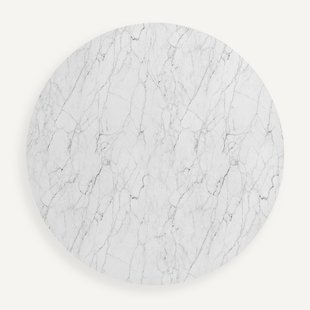 Marmeren tafelblad diameter 120 cm, Tirondo