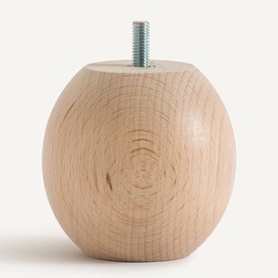 Set van 4 bolvormige poten