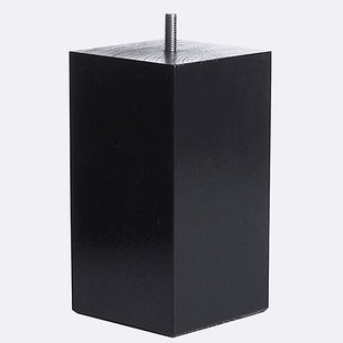 Set van 4 vierkante poten, hoogte. 15 cm