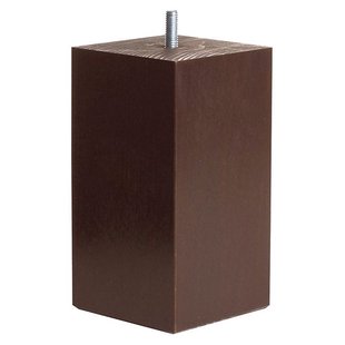 Set van 4 vierkante poten, hoogte. 15 cm