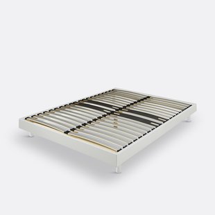 Bedbodempakket met 18 brede latten voor rug- en voetondersteuning