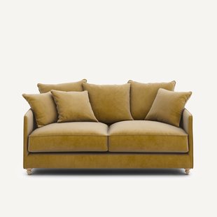 Omvormbare compacte bank in fluweel, Lazare