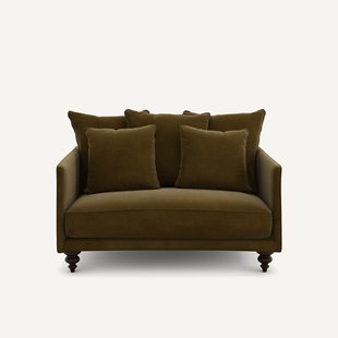 2-zits compact fluwelen zetel, Lazare