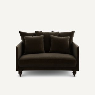 2-zits compact fluwelen zetel, Lazare