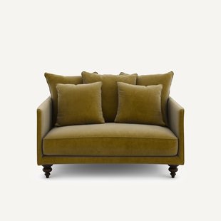 2-zits compact fluwelen zetel, Lazare