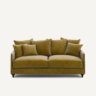 Omvormbare 3-zits fluwelen zetel, Lazare