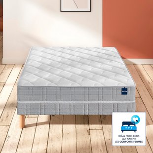 Ensemble matras in Bultex nano mousse en bedbodem
