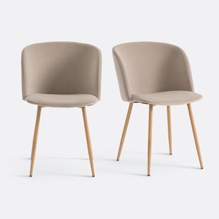 Set van 2 tafelfauteuils Lavergne