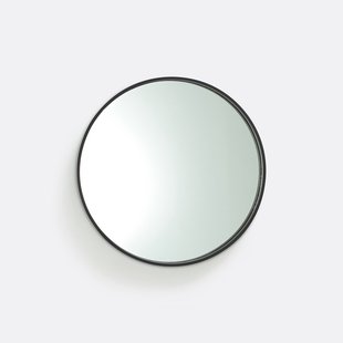 Ronde spiegel, zwartØ55 cm, Alaria