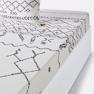 Hoeslaken in katoen, Afro Craft