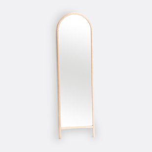 Spiegel op voet / eiken psyche 50x170 cm, Nabou