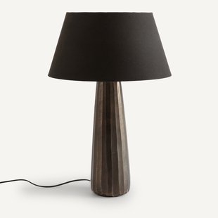 Tafellamp in gegraveerd metaal Lotka