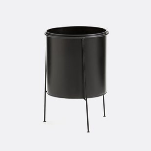 Bloempot op poot in geverfd metaalØ30 cm, INAYA