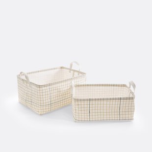 Set van 2 opbergmanden maat M, ACAO