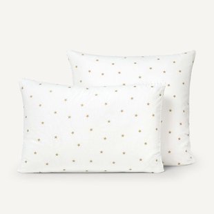 Kussensloop in biologisch perkalkatoen, Stella