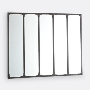 Metalen spigel in industriële stijl 144x120 cm, Lenaig