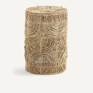 Linnenmand H60 cm gevlochten abaca , Orphée