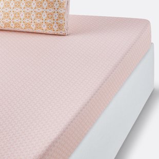 Bedrukt hoeslaken Gardenia