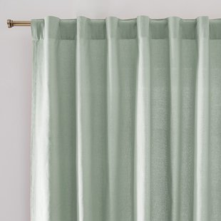 Gordijn in katoen met verdekte lussen, Scénario